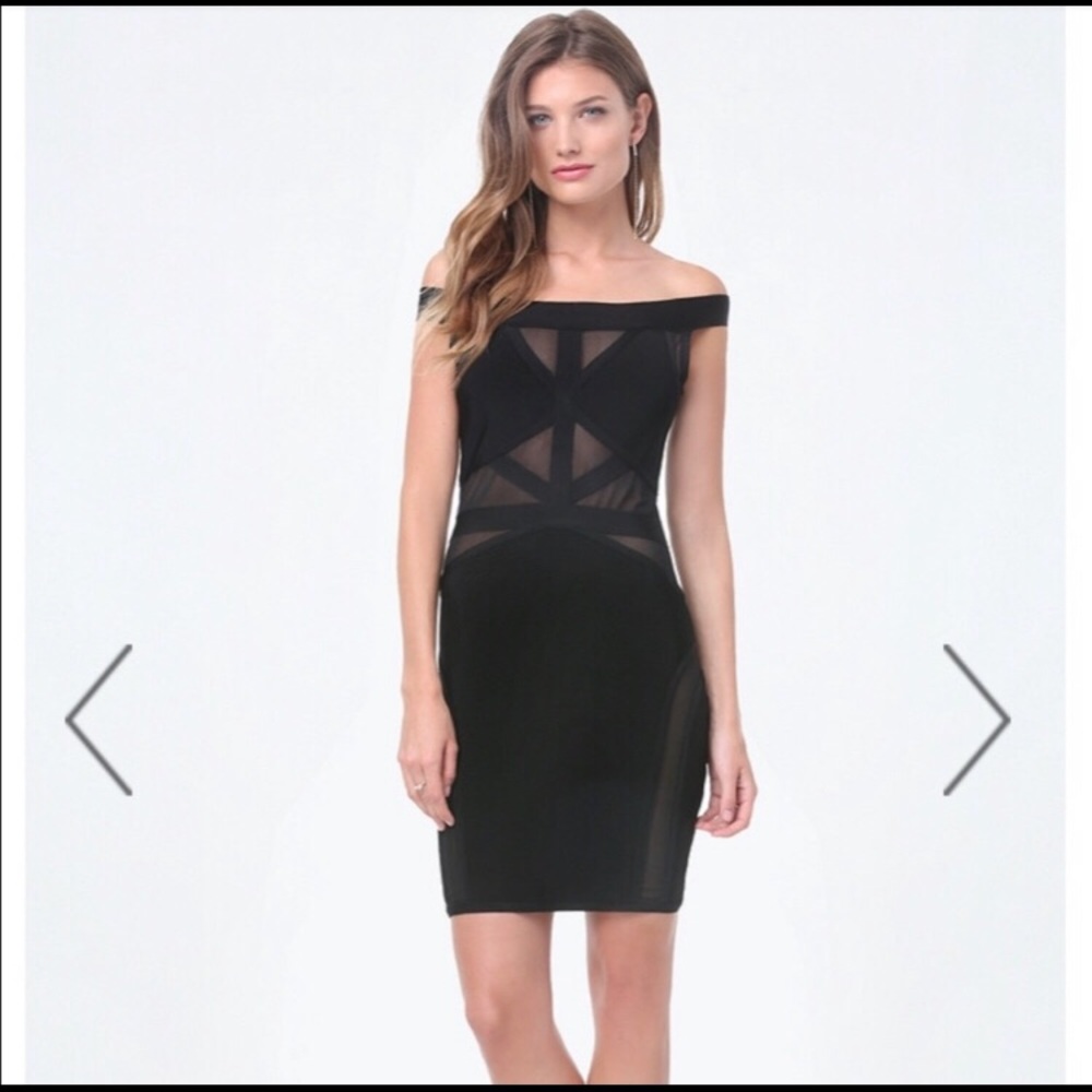 Bebe Black Cocktail Dress